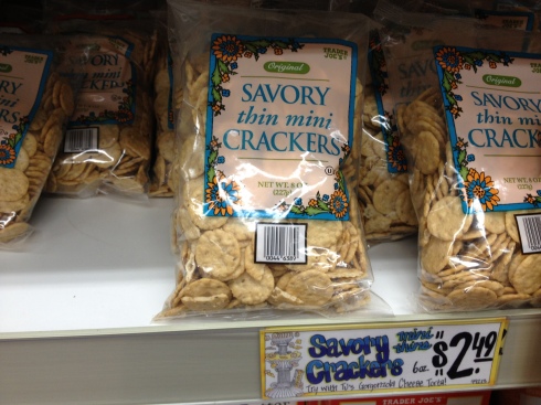 Savory Thin Mini Crackers