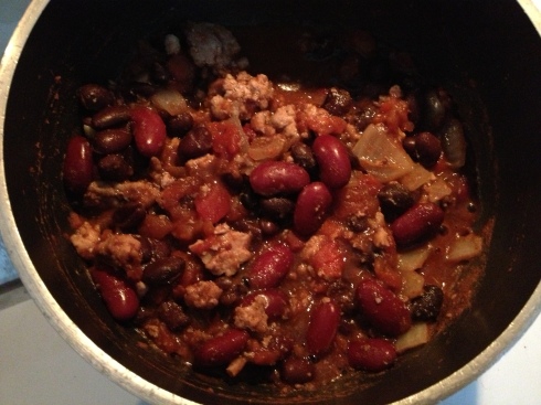 DIY chili: Ingredients from Trader Joe's