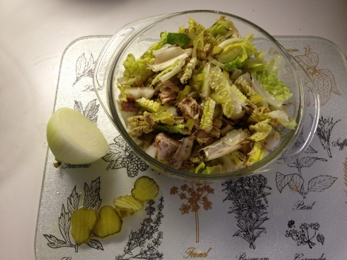 The alternative tuna salad sandwich